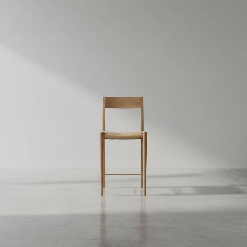 Tabourets de bar en tissu tressé